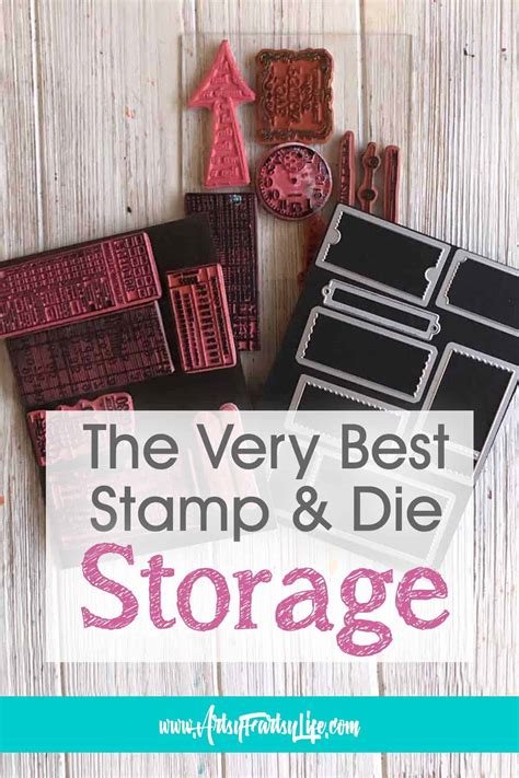 crafting stamps and dies.